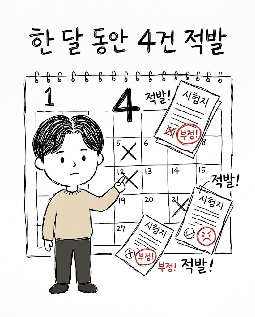 [단독] 국가시험도 줄줄이 적발…‘AI 안경’ 부정행위 4건 확인